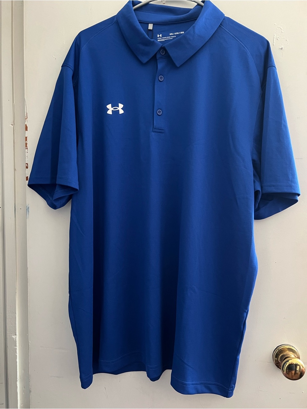 Under Armour Royal Blue Short-Sleeve Polo